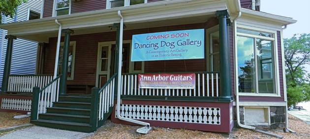 Opening Soon Dancing Dog Gallery in Ann Arbor.